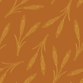Wheat Husk Toss in Pumpkin Spice
