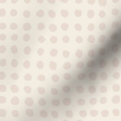 Hand Painted Polka Dot | Neutral