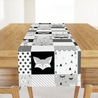 Foxes and Rabbits Cheater Quilt