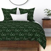 snuggle muggle - green and gray