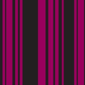 pink and charcoal stripes