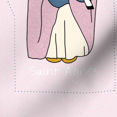 Sew-a-Saint: St. Agnes