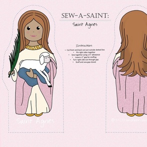 Sew-a-Saint: St. Agnes