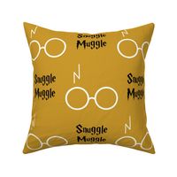 snuggle muggle - yellow and black