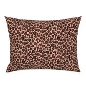 Leopard Love Espresso Pink| Animal Print Hearts |Renee Davis