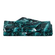 large ROCKS AND SEA EMERALD GREEN PSMGE