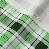 Tartan Plaid |Green White Gingham | St. Patrick's Christmas SpringRenee Davis