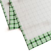 Tartan Plaid |Green White Gingham | St. Patrick's Christmas SpringRenee Davis