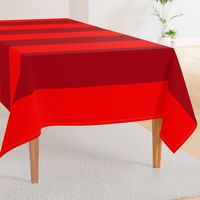 Jumbo Red and Dark Red Horizontal Stripes