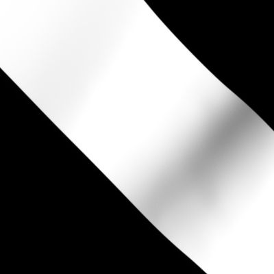 Jumbo Black and White Chevron Stripes