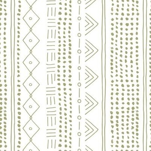 Minimal mudcloth bohemian mayan abstract indian summer love aztec design baby olive green vertical rotated