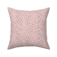 Little spots and speckles panther animal skin cheetah confetti abstract minimal dots in pink forest green SMALL