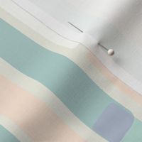 overlapping stripes neutral by Pippa Shaw