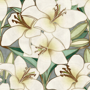 Gilding the Lilies - neutral forest shades