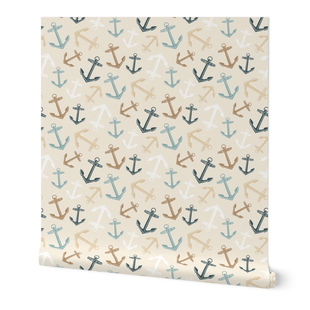 Nautical Anchors Sand