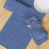 Clean Plaid Vintage on Cornflower