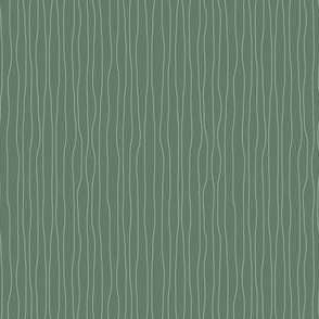 Allium Allure, Wavy Lines Coordinate, Sage Green