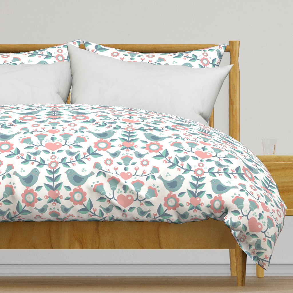 hygge retro bedding