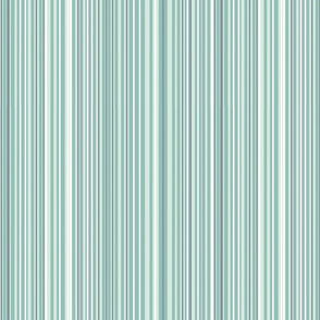 Pale Green Skinny Stripes