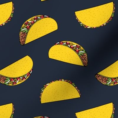 tacos on dark blue C19BS