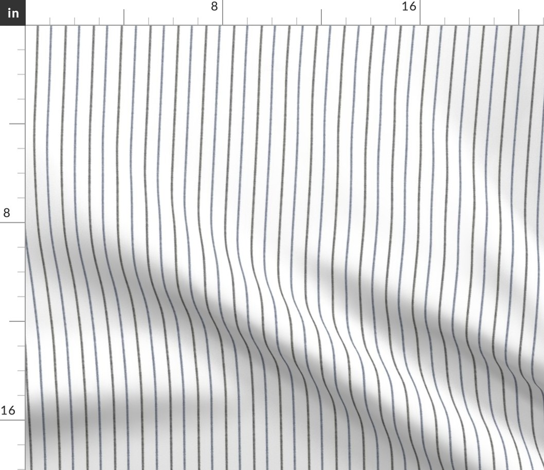 Blissful Pinstripes