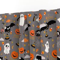 Halloween Fun Grey