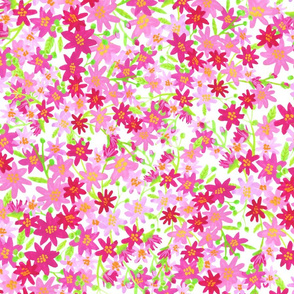 TINY PINK FLORAL REPEAT 