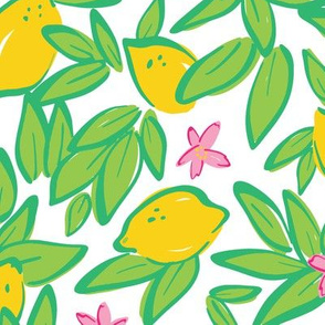 Summer Lemons & Blossoms
