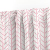 Blush Pink Herringbone