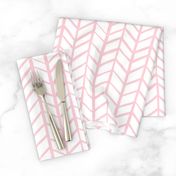 Blush Pink Herringbone