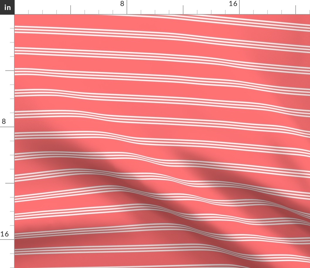 Adventure Stripes Coral