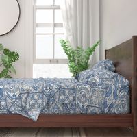 Shabby Cheater Quilt (blue)50