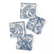 Shabby Cheater Quilt (blue)50