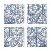 Shabby Cheater Quilt (blue)50