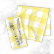 Yellow & White Gingham