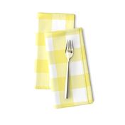 Yellow & White Gingham