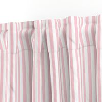 Blush & White Pinstripe