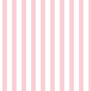 Blush & White Pinstripe