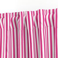 Fuchsia Pinstripe