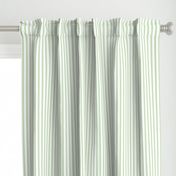 Light Green & White Pinstripe