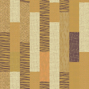 ribbon_quilt_golden_brown