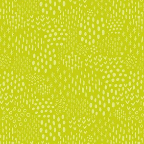 Apple Green Scandi Texture Fat Eighth // Bright + Playful Color with Geometric Floral and Botanical Motifs // Quilting Collection // Small Scale // ZirkusDesign