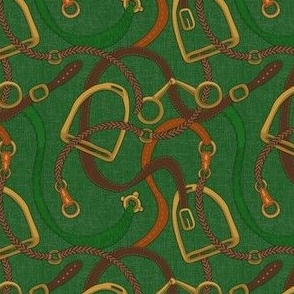 Stirrups and Straps - Green