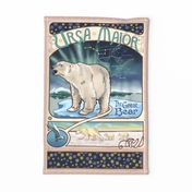 Ursa Major Constellation Tea Towel