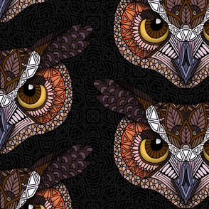 2019 OWL HEAD PATTERN DARK 32