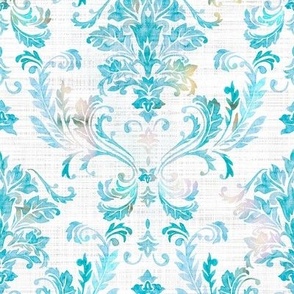 Demure Damask - Medium