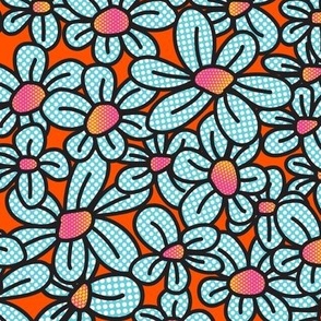 Flower Pop (Orange)