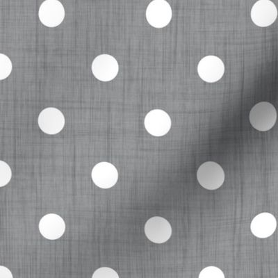 black linen dots