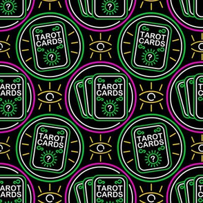 Psychic Neon Sign Tarot Cards
