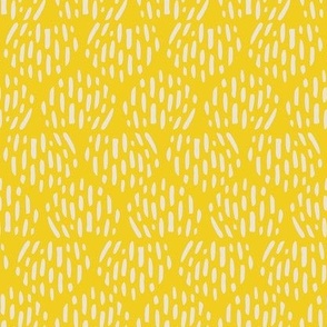 Butter Scandi Half Moon Texture Fat Eighth // Bright + Playful Color with Geometric Nature Motifs // Modern Quilting Collection // Small Scale // ZirkusDesign